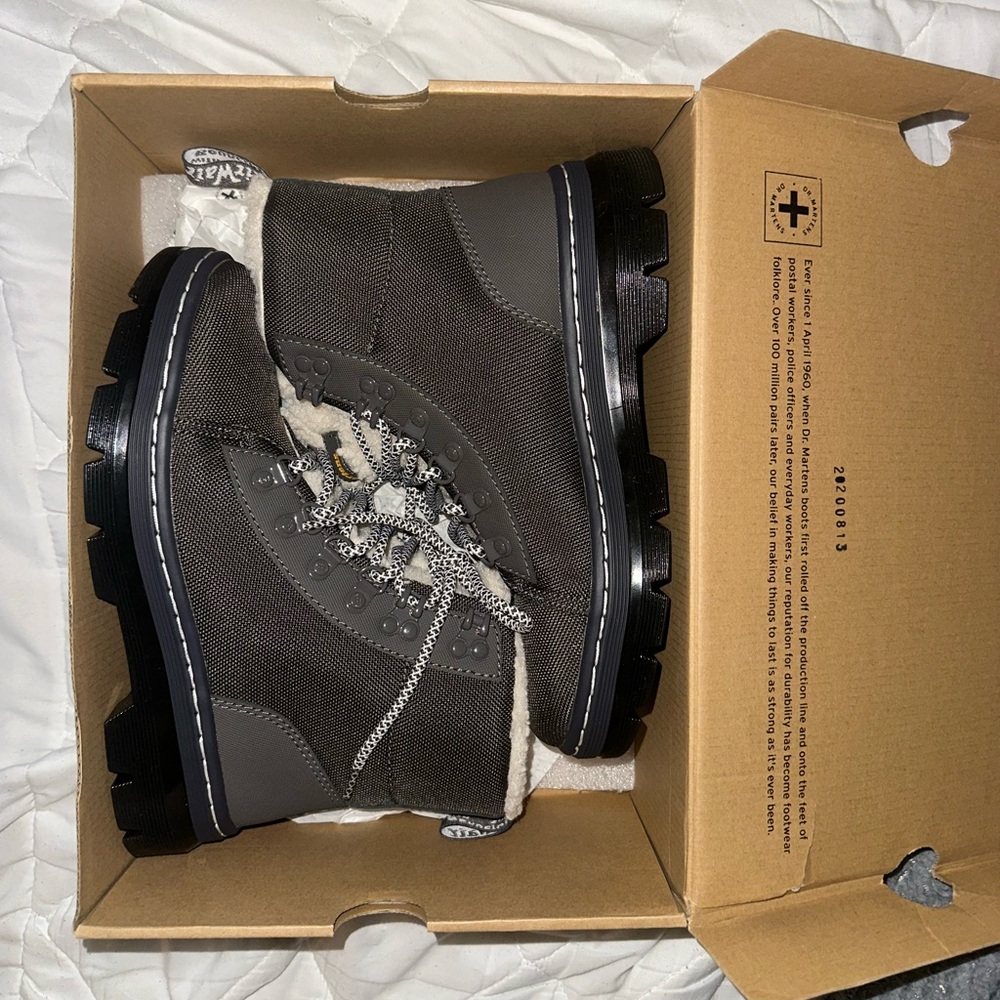 Dr. Martens COMBS FAUX FUR LINED CASUAL BOOTS